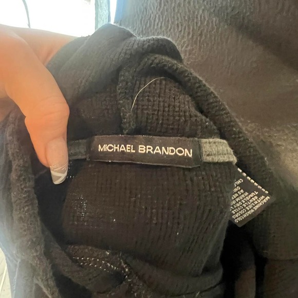 Grunge contrast stitching hoodie - Picture 4 of 4